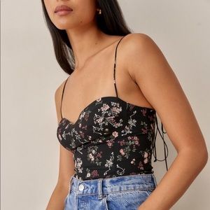 Reformation NWOT Liza Top Size 2